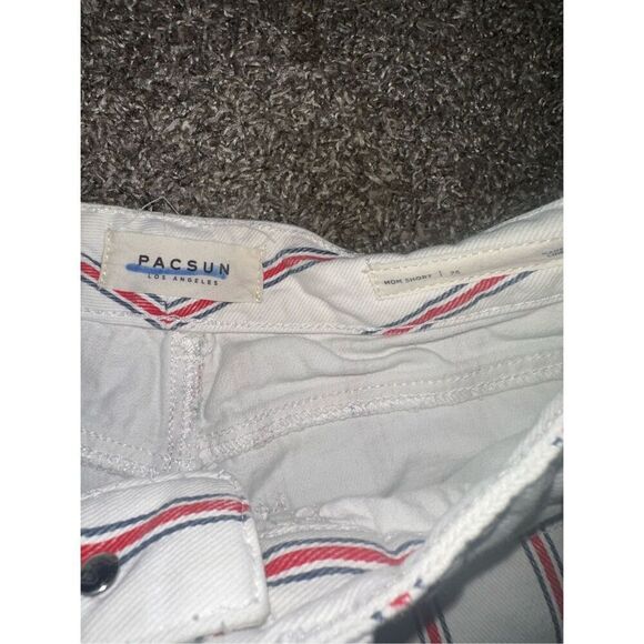 Pacsun Striped Mom Shorts - Picture 4 of 5